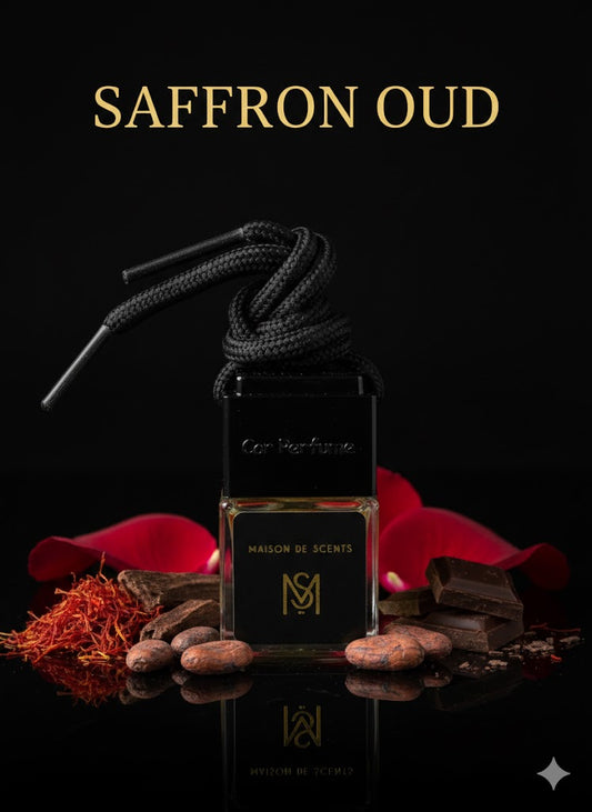Saffron Oud Luxury Car Diffuser
